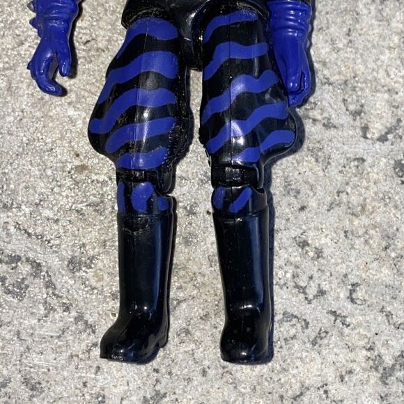 LANARD 1986 BANGALA SUPER PURPLE AND BLACK "4 action figure RARE - Picture 3 of 7
